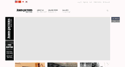 Desktop Screenshot of johnpetersnewyork.com
